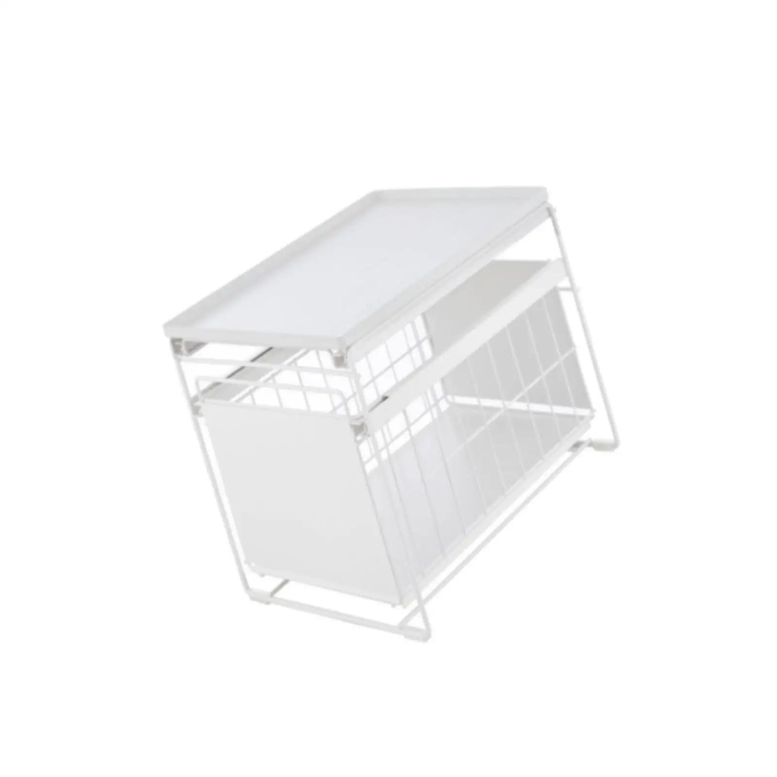 

Under Sink Organizer Multipurpose 2 Tier Sliding Bathroom Cabinet Organizer