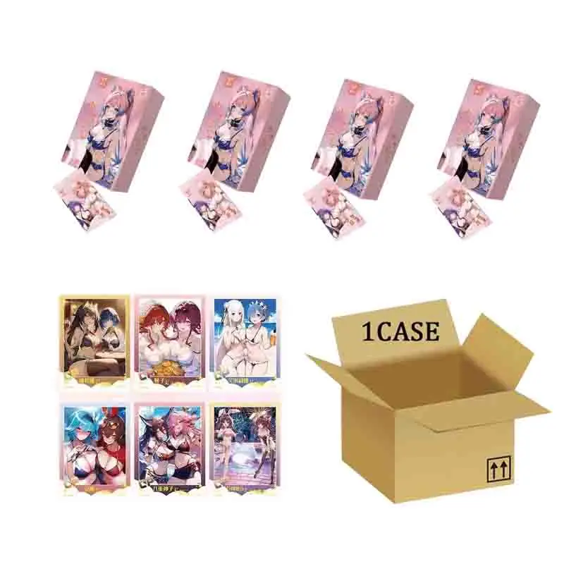 Wholesales Goddess Story Collection Card Lika Girls Feast Seduction Booster Box Anime Trading Card