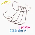 5 piezas, talla 8
