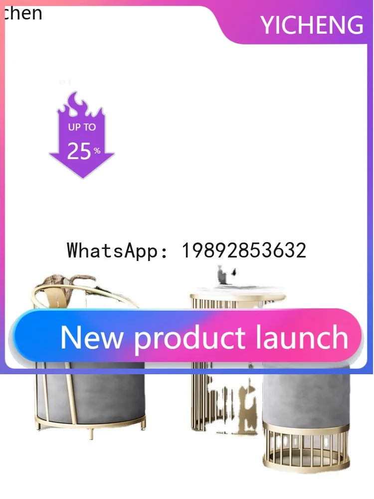 

A2-26 Tea Table and Chair Set Marble Kung Fu Tea Table Office Reception Tea Brewing Table