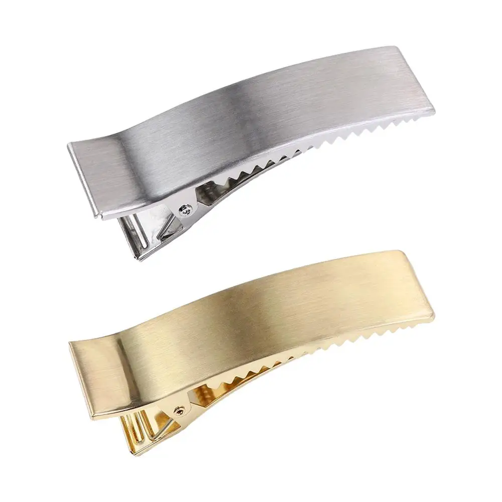 Barrettes Ponytail Holder Bangs Clip Side Clip Metal Wire Drawing Hairpin Hair Accessories Korean Style Hairpin Women Hairpin