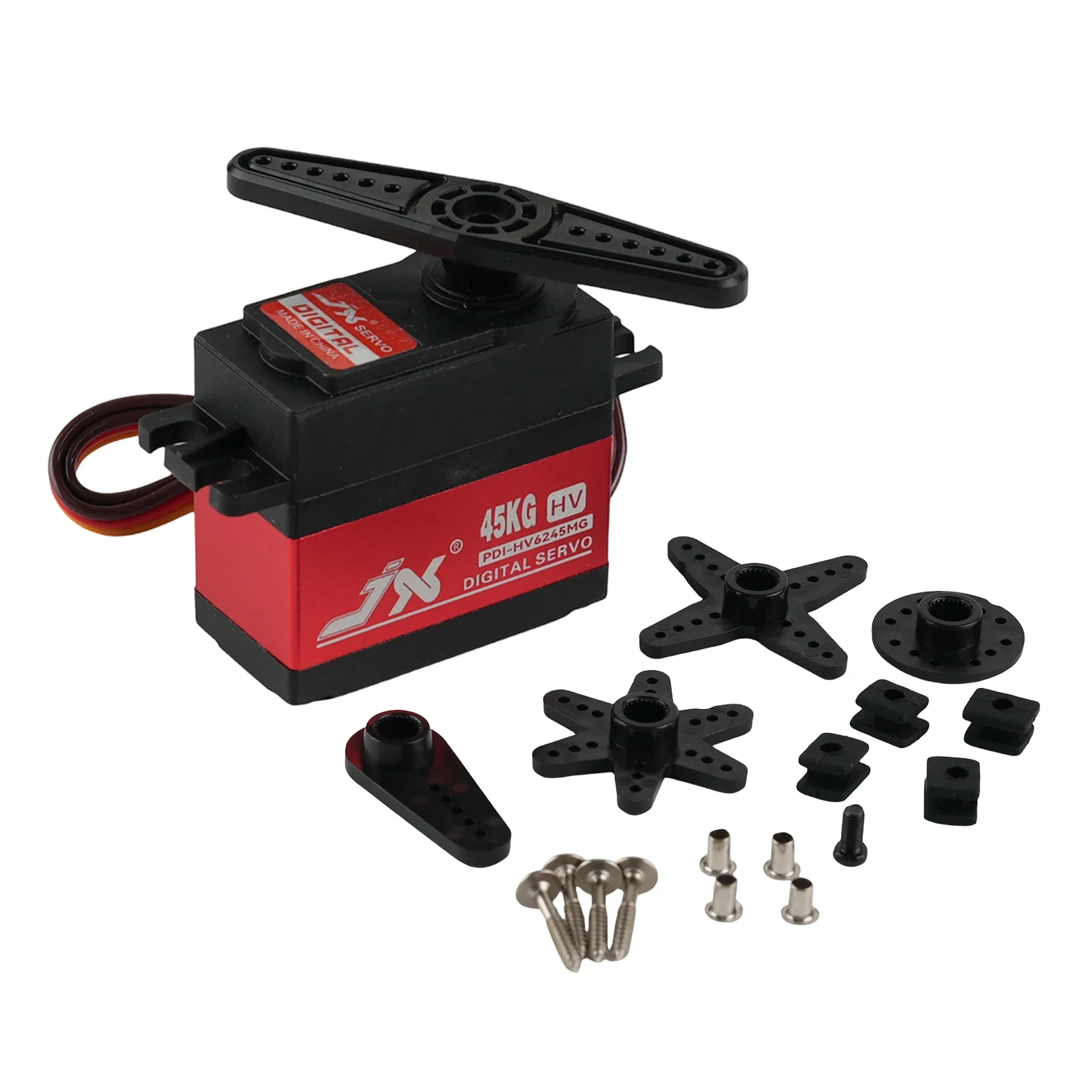 JX Servo PDI-HV6245MG 45KG HV High Torque Metal Gear Wasserdichte Digitale Servo Für RC Auto Crawler RC Boot Hubschrauber modell Teile