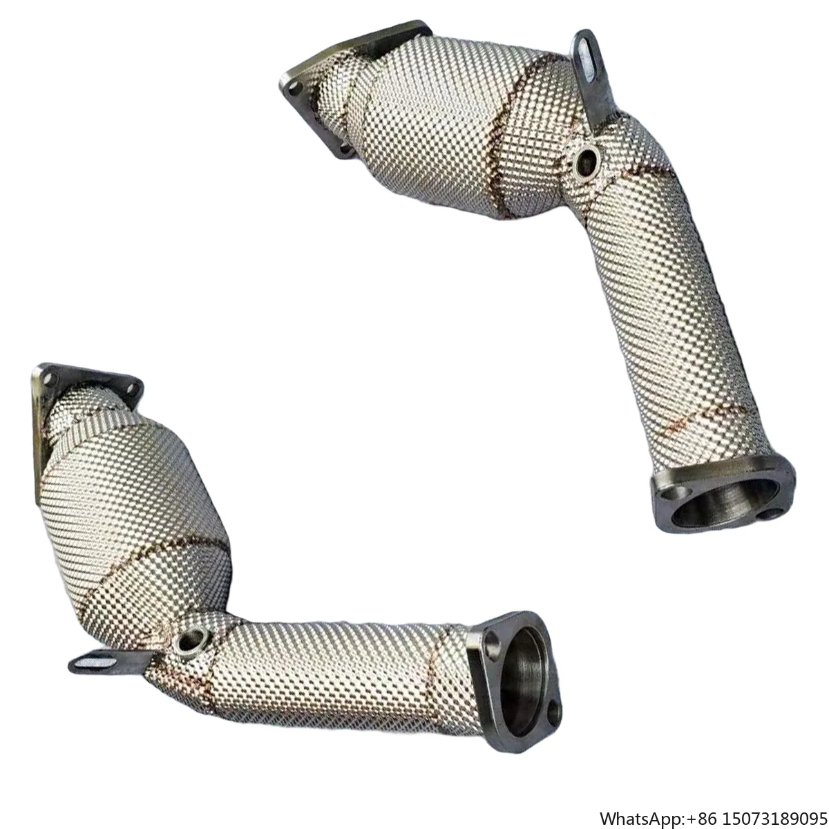 

Exhaust Downpipe for FX35 G25 G37 QX70 100/200/300 Cells Stainless Steel High Flow Catted Downpipe with Catalyst