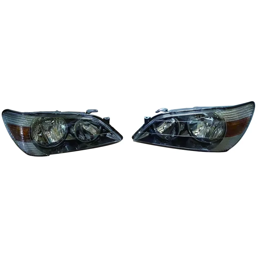 2PCS Car Front Halogen Headlight Assembly For Toyota Altezza RS200 / Lexus IS200 XE10 1998-2005 Left & Right Head Lamp