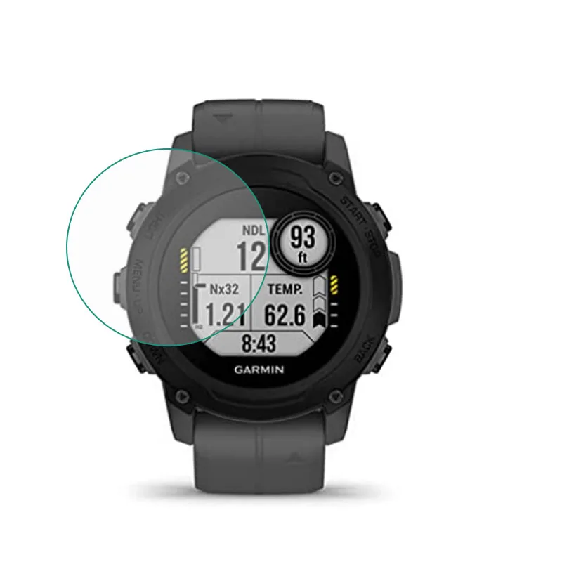 5 uds TPU suave Smartwatch película protectora transparente cubierta para Garmin Descent G1 buceo Solar reloj inteligente Protector de pantalla Accesorios