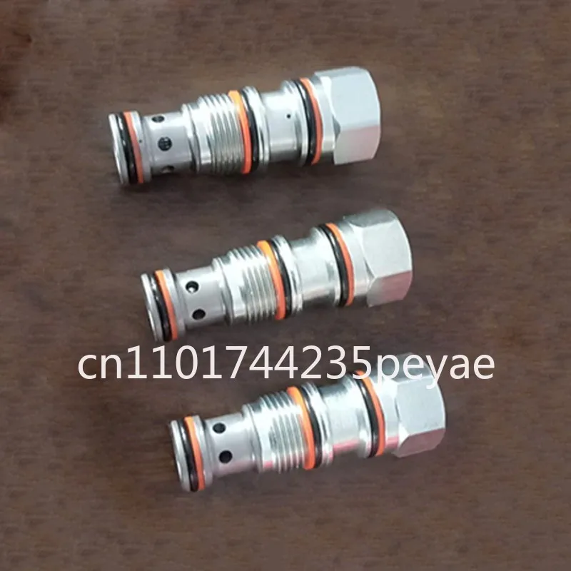 1PC Threaded Cartridge Valve SUN Hydraulic Control Check Valve, Paper Roll Clamp Flat Clamp Forklift Attachment Spool CKCB-XCN