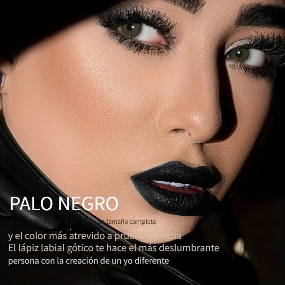 

Waterproof Black Lip Tint Vintage Make Up Decorative Cosmetics Matte Velvet Lipstick Moisturizing Long Lasting