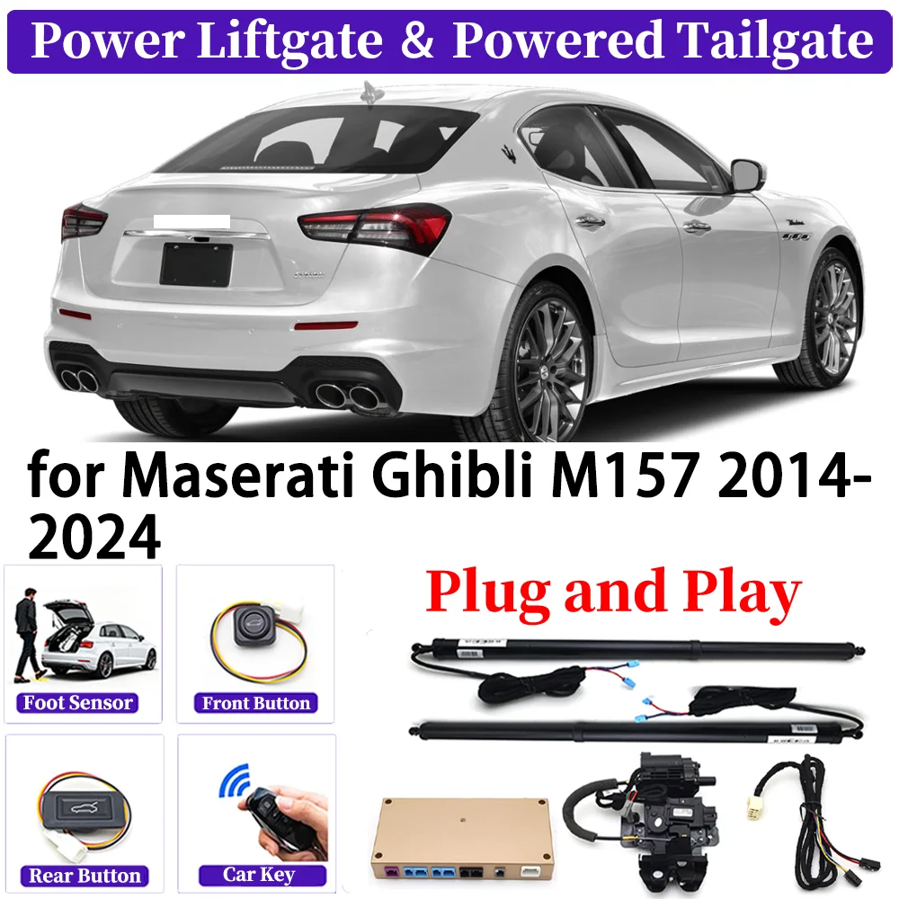 

for Maserati Ghibli M157 2014-2024 OEM Upgrade Car Automatic Power Liftgate Kit Smart Auto Electric Tailgate System Play＆play