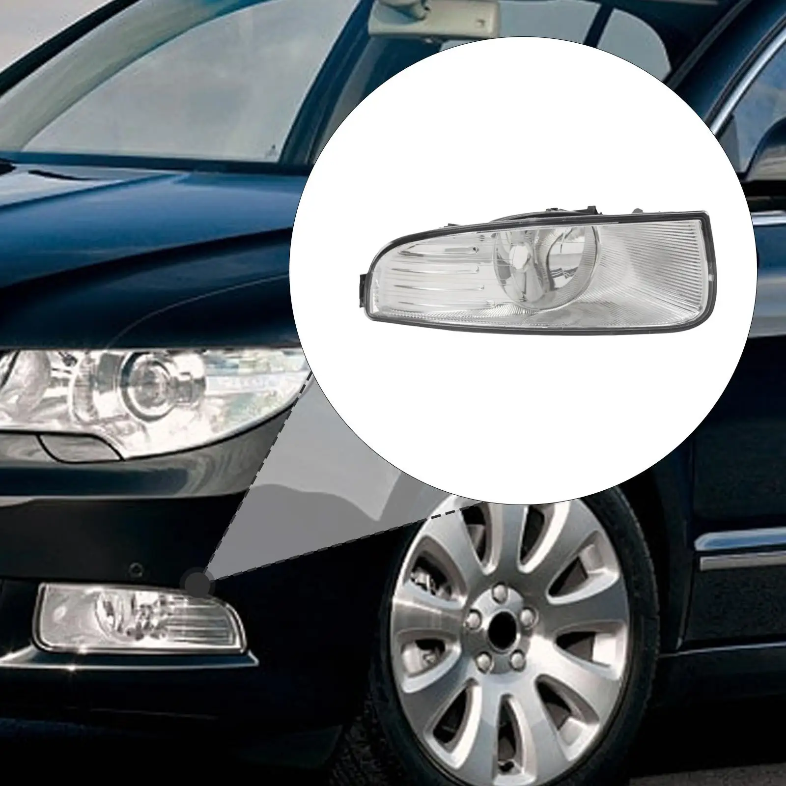 

Противотуманная фара 3T0941702 Замена для Skoda Superb MK2 Простая установка