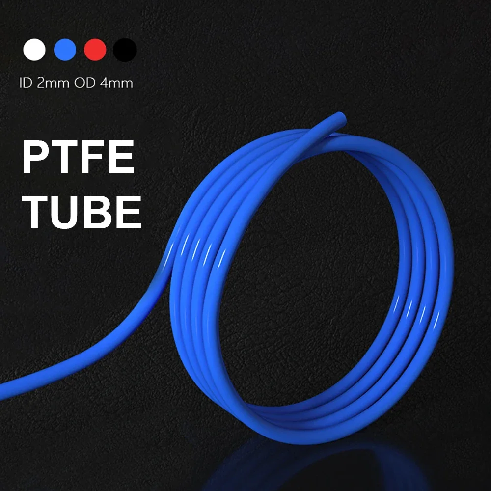 1 メートル 2 メートル PTFE チューブパイプボーデン押出機 1.75 ミリメートル ID2mm OD4mm 青白赤フィラメントエンダー 3 3D プリンタ部品