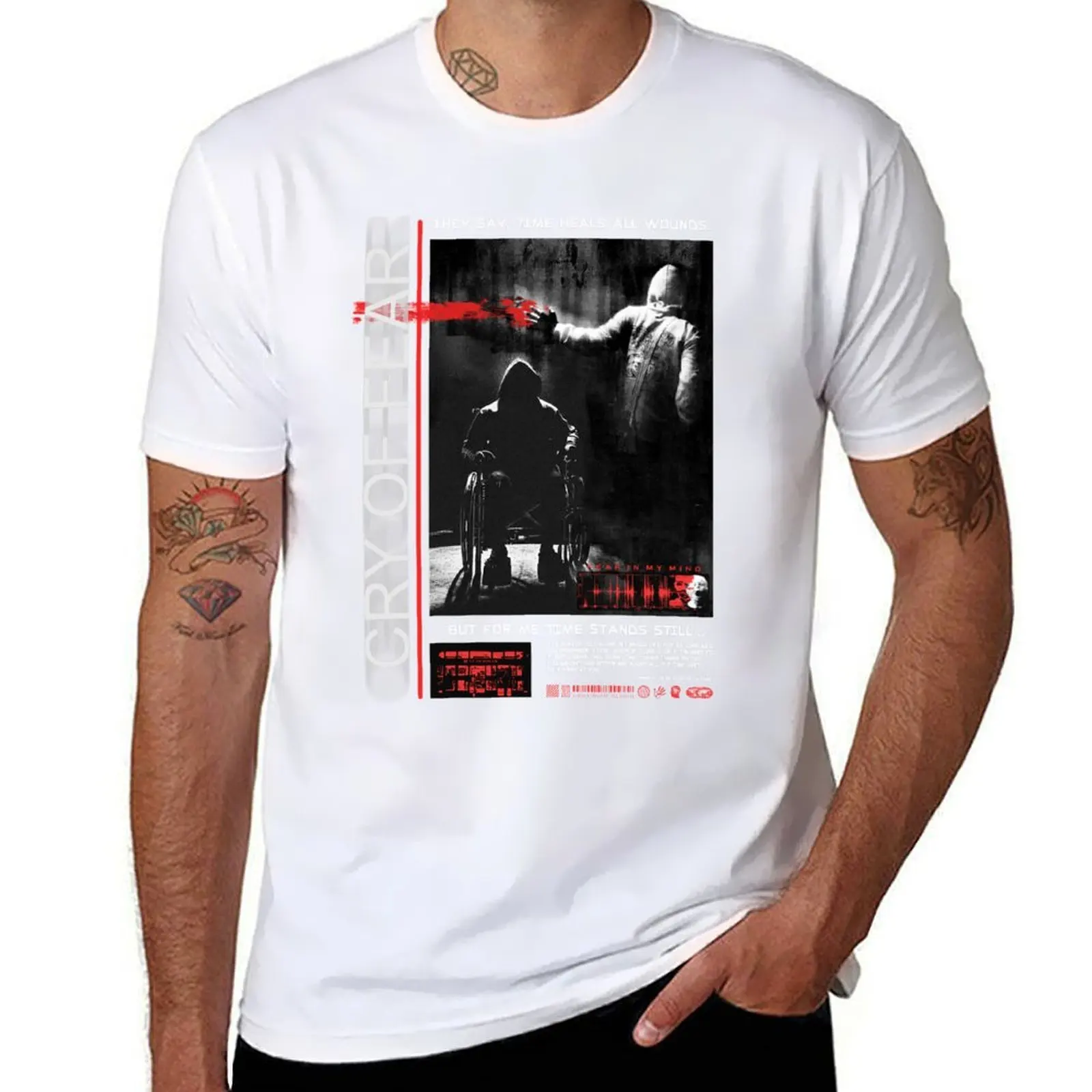 

Simon Henriksson Cry of Fear T-Shirt t shirt custom print t shirts for man graphic tees T-Shirt
