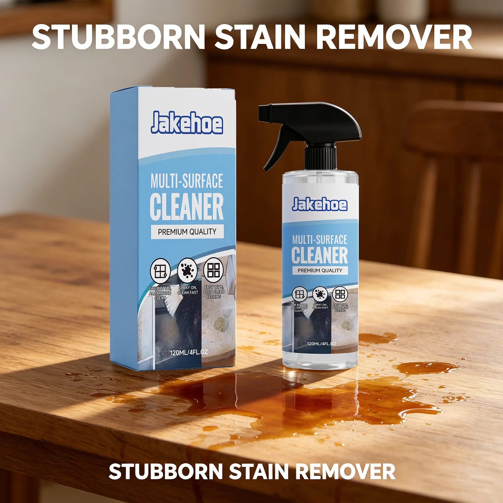 

Multi-surface Cleaner Spray Remove Stubborn Dirt Eliminate Odors Polishing Restore Shine Easy to Use Household Cleaning Solution