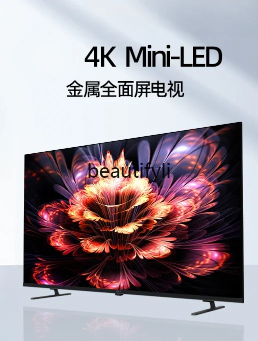 50/55 inch MiniLed TV 4K Ultra HD Full Screen LCD Flat Panel TV 700nits Ultra Thin