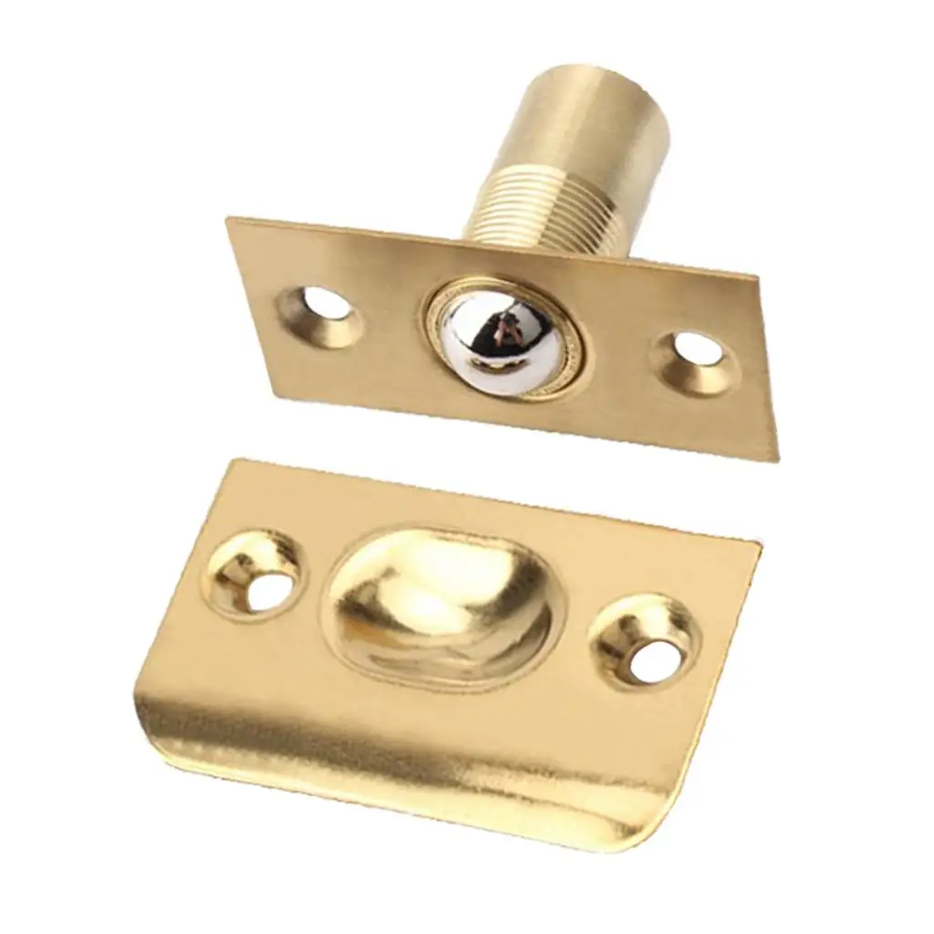Cabinet Gate Door Latch Stainless Steel Adjustable Roller Catch Spring Loaded for Hotel Factory Shop