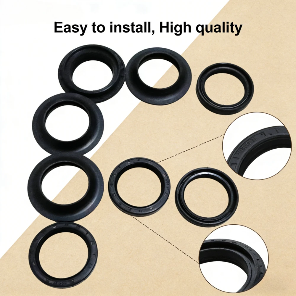 35 48 11 35x48x11 Front Shock Fork Damper Shaft Oil Seal Retainers 35*48 Dust Cover For HONDA NSR125 NX125 TLR200 D-E 1983-1990