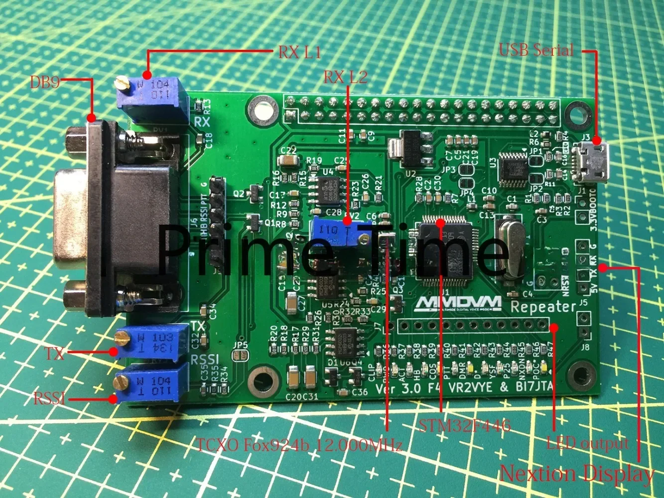 By BI7JTA MMDVM Hotspot Repeater Board V3F4 for DMR C4FM/YSF,NXDN DSTAR POCSAG P25,USB support Raspberry Pi4 PI 4B