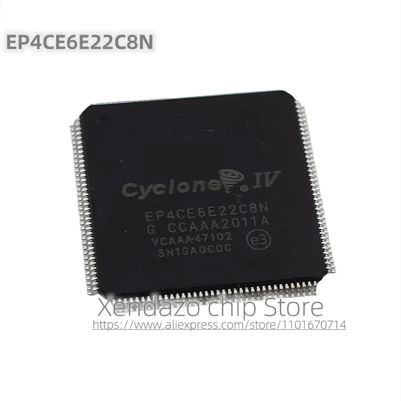 1pcs/lot EP4CE6E22C8N EP4CE6E22 TQFP144 package Embedded FPGA programmable gate array chip