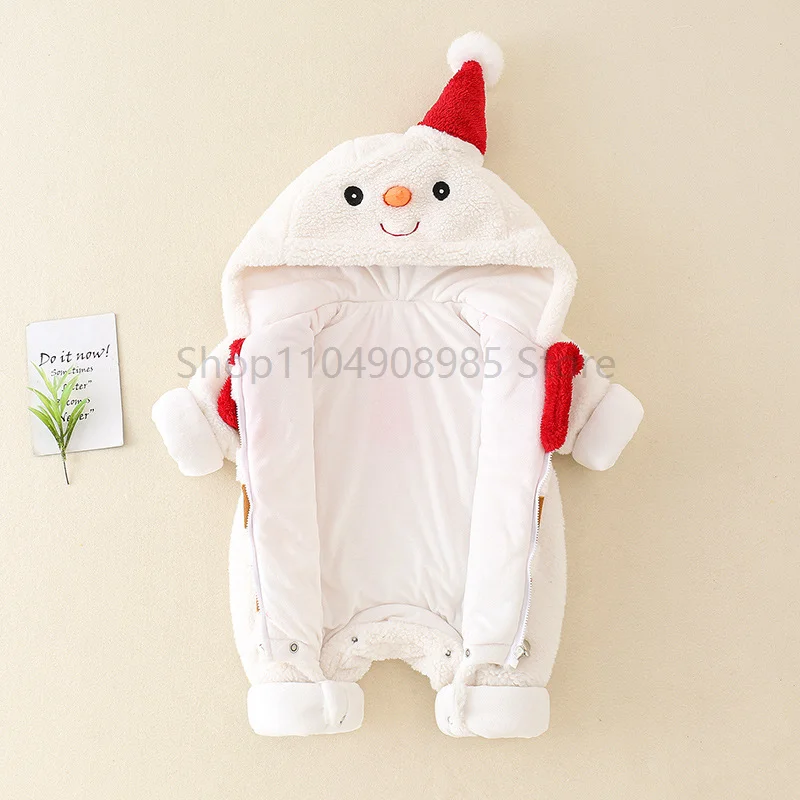 A Cute Winter Long Sleeve Flee - Romper Onesie Baby ulasan dan harga