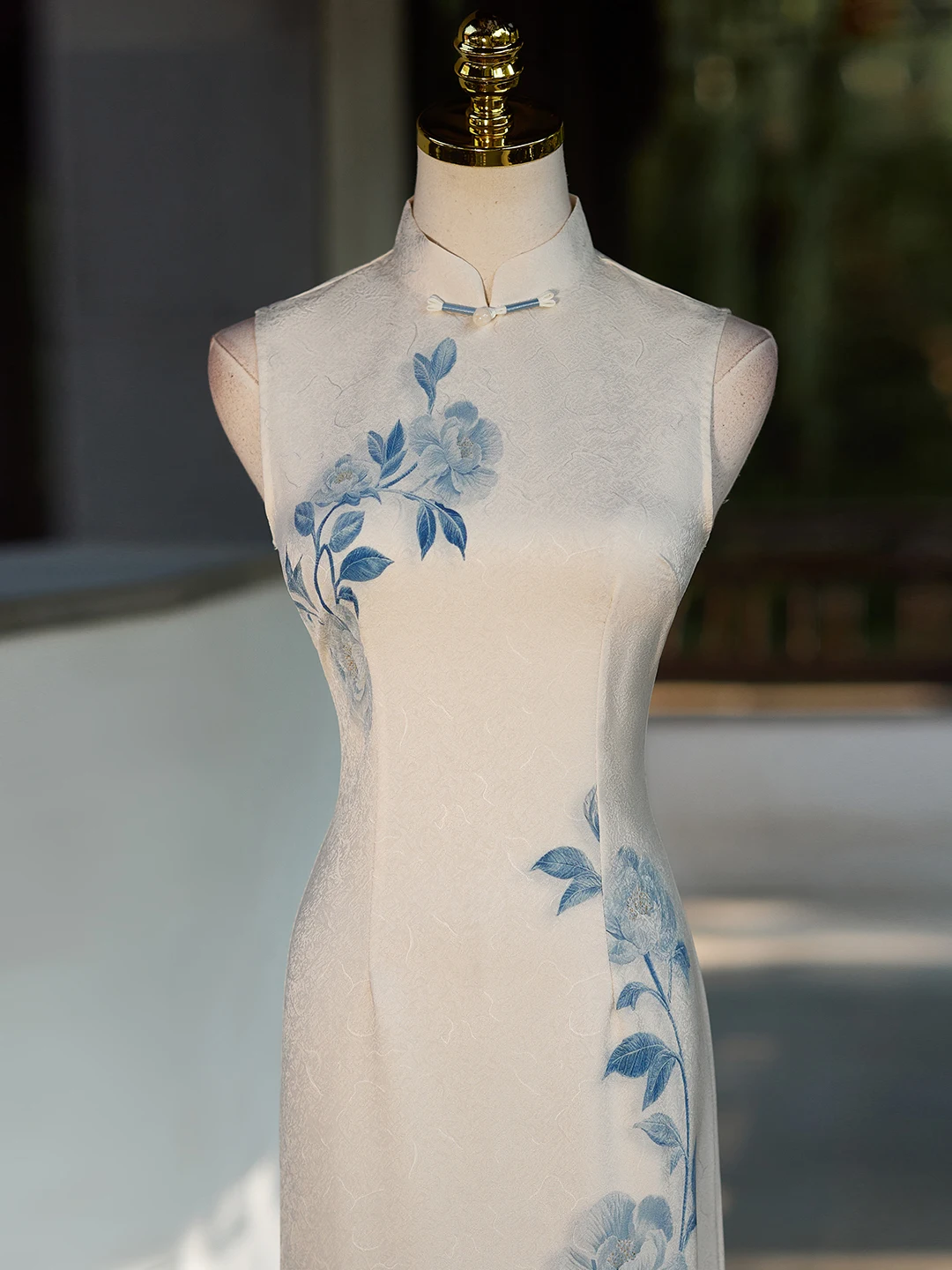 

White Dr Women's New Chinese Sle Reformed Dr Daily Wear Retro Republic of China Missy Waist Cinched Absolut...