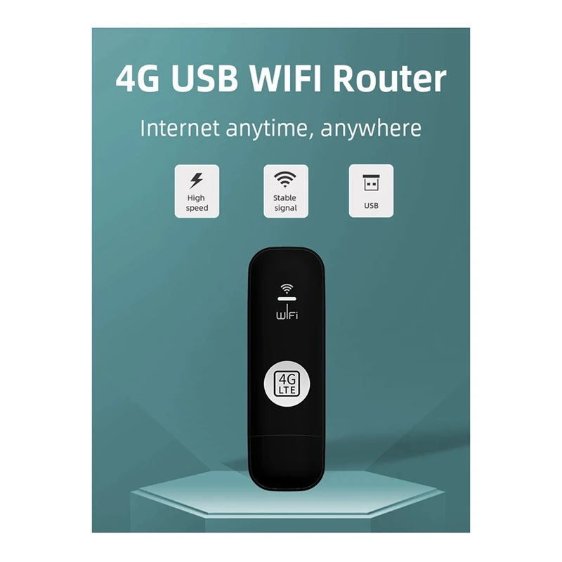 4G USB WIFI Modem 150Mbps With SIM Card Slot 4G LTE Car Wireless Wifi Router USB Dongle Support B28 European Band