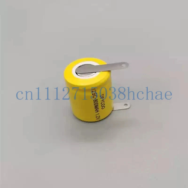 

2Pcs/Lot 1.2V 1/2SC 800Mah Ni-cd Rechargeable Battery