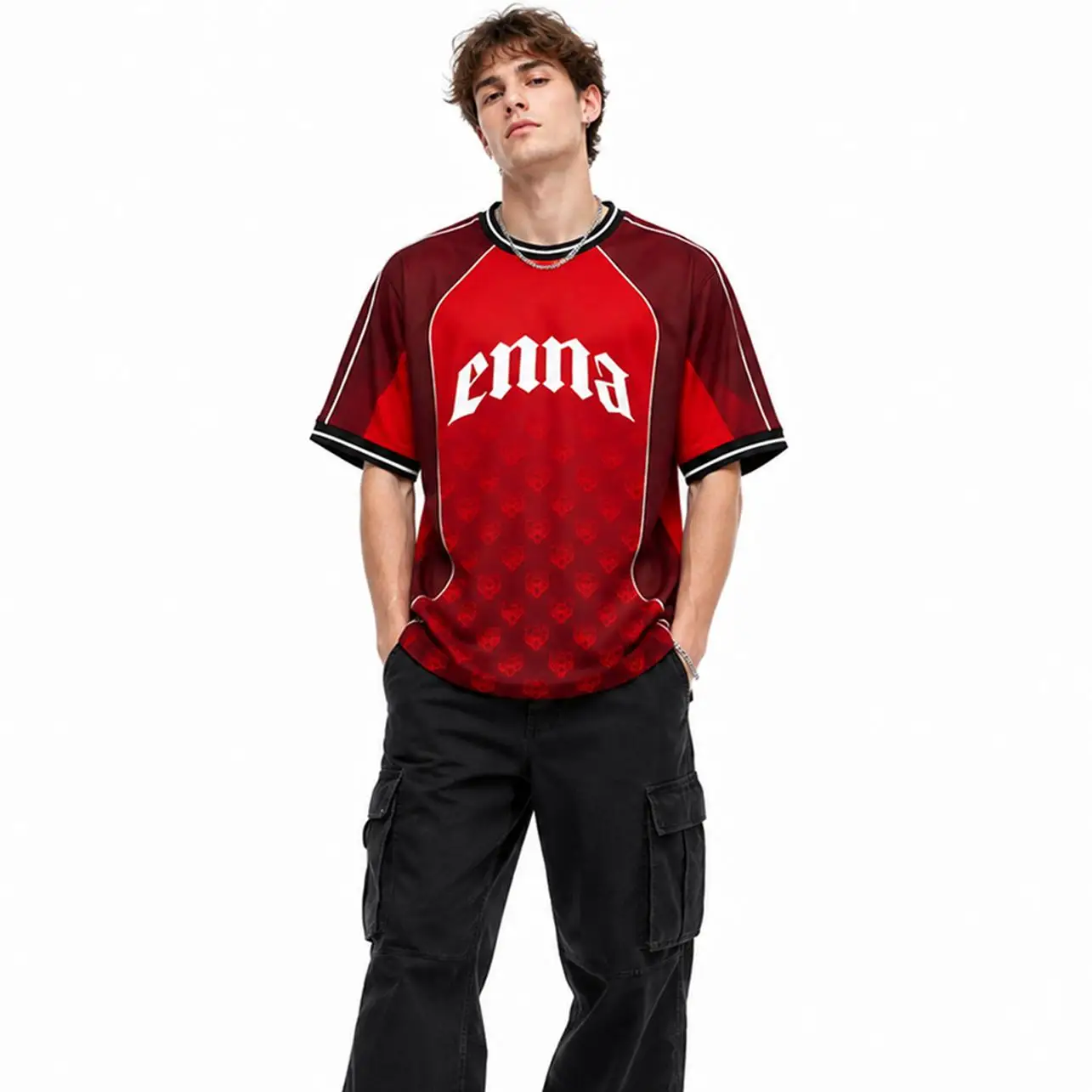 2026 New 92 ENNA Polak Jersey French Rapper PLK Fans Crew Neck Short Sleeve Tee Summer Men Women Breathable Customizable T-Shirt
