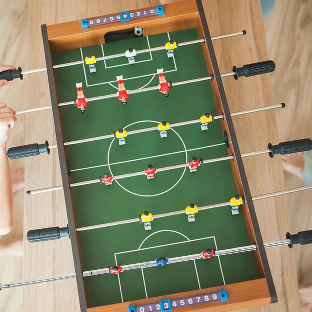 

Table Football Iron Rod Set Caps Durable Universal Fit Foosball Table Replacement Accessories Lightweight Compact Portable