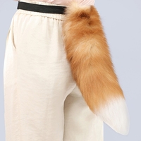 Soft Animal Tail Foxes Tail Adjustable Belt Tail Anime Cosplay Accessories
