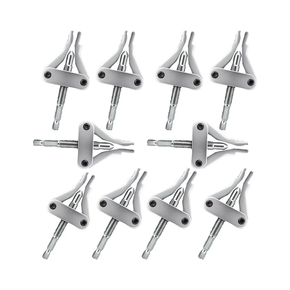 Pipe Thread Extractor Tool For Faucet Angle Valve, Broken Wire Remover With Hex Shank For Kitchen Bathroom Repair
