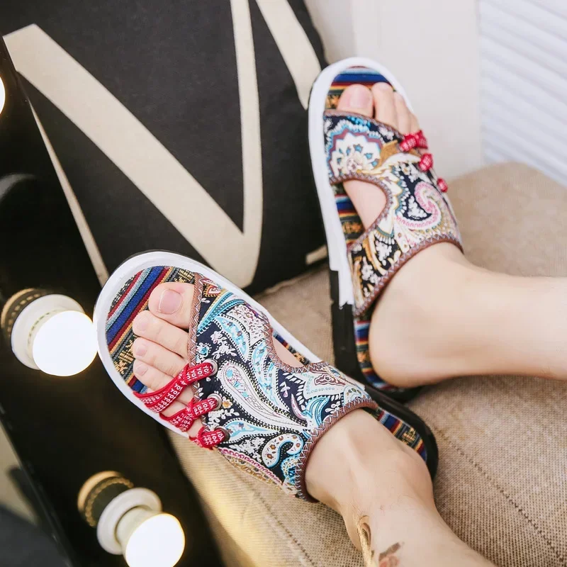 

Мужские тапочки Eva Slides, парусиновая пляжная мужская обувь, удобная элегантная летняя распродажа, дешевая обувь, тренд в корейском стиле