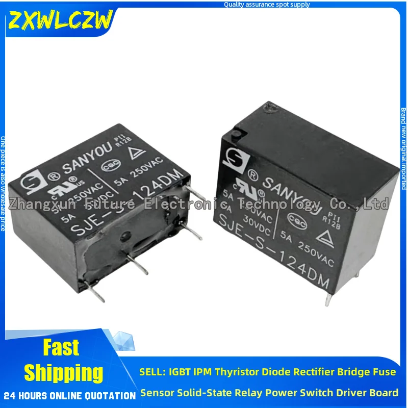 5Pcs/Lot Relay Sje-…