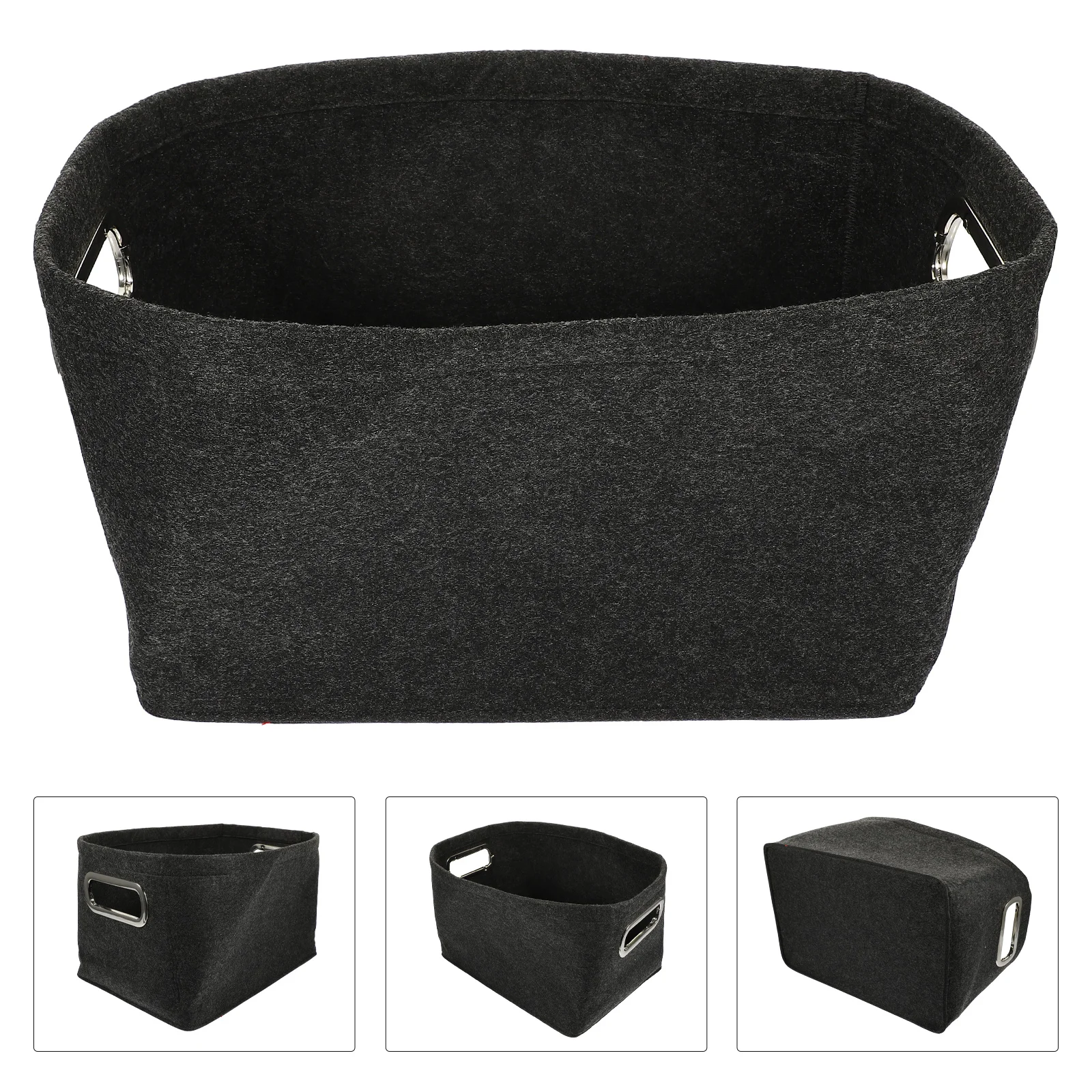 

Felt Storage Basket Baby Toy Cloth Bins Sundries Holder Multifunctional Container Dirty Clothes Baskets Rack