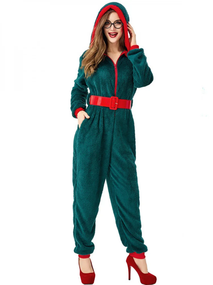 

Костюм-комбинезон Cisas Tree для женщин, повседневная домашняя одежда, модный наряд для сценических выступлений, из полиэстера