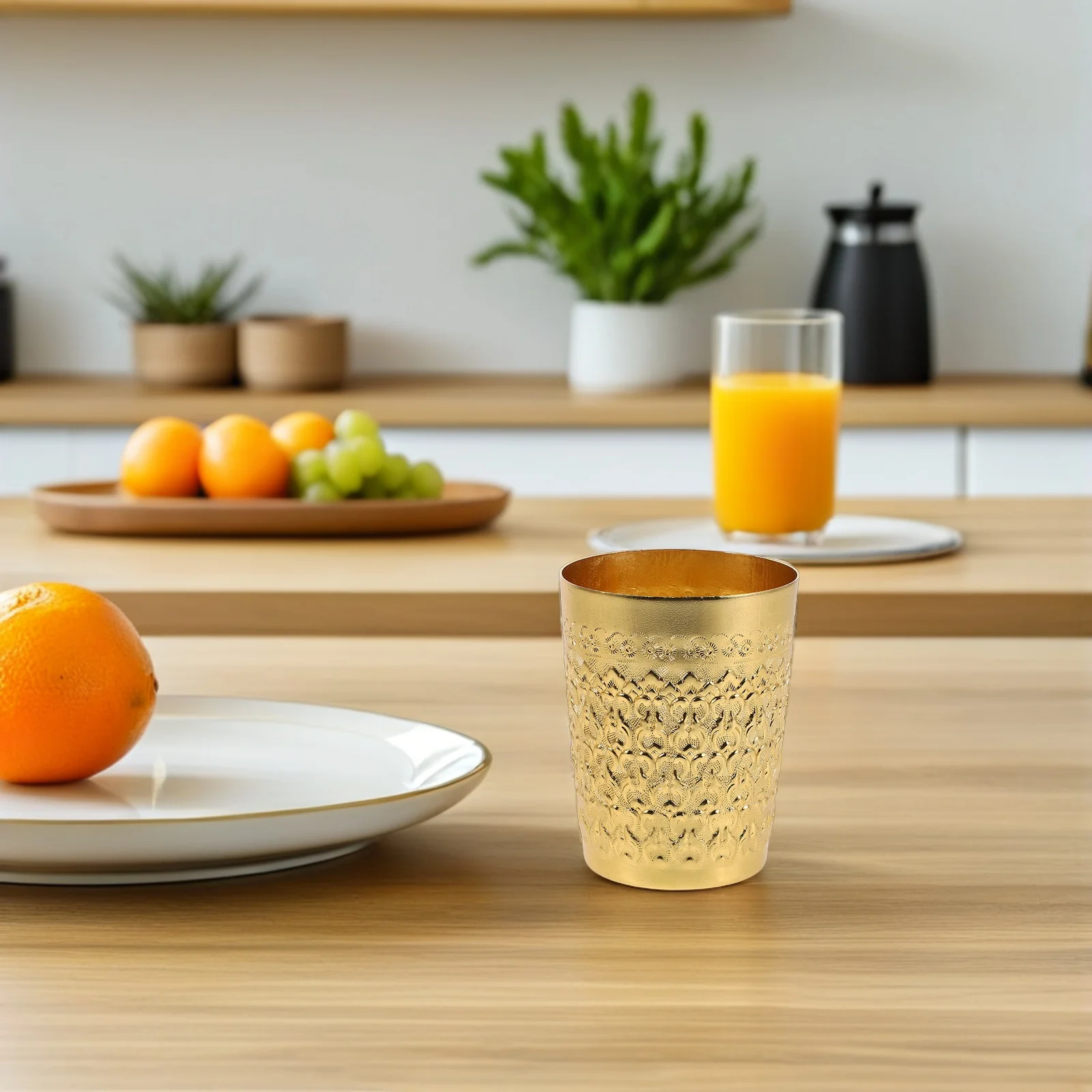 

Vintage Stackable Metal Mug Heat Retaining Insulated Coffee Cup for Travel Outdoor Picnics Hotels Bars Home Use