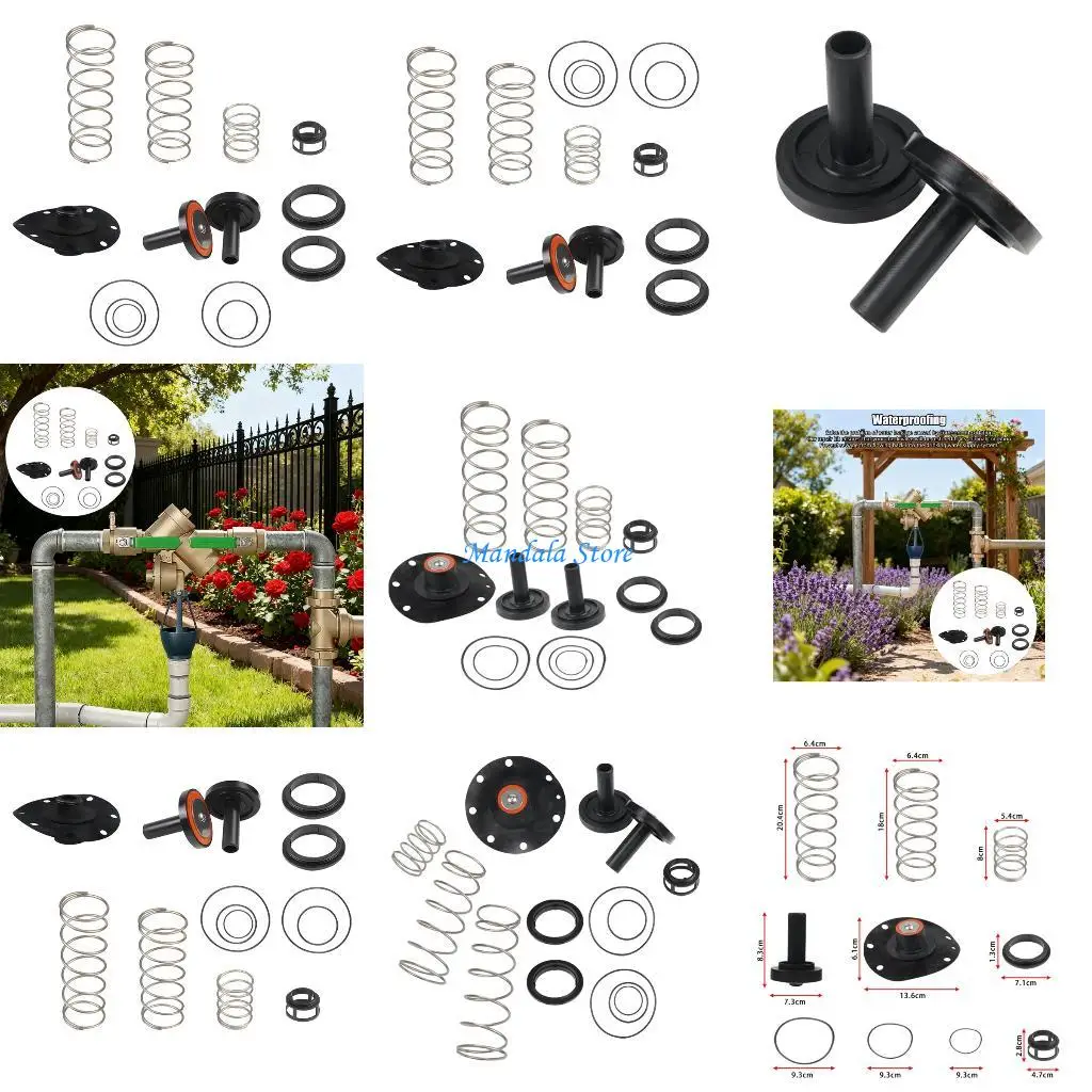 

U2JC Комплект из 1 шт. для обслуживания крана с заграждением обратной промывки Трехколесные 1 1/4 дюйма для износостойких