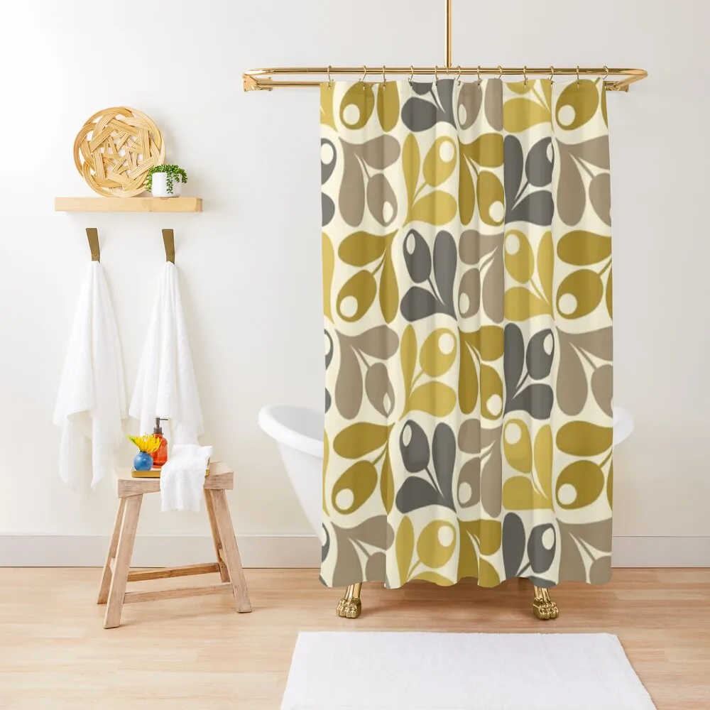 

orla kiely abstract art| orla luxury|orla colors| floral pattern Shower Curtain Window Bathroom Decor Curtain