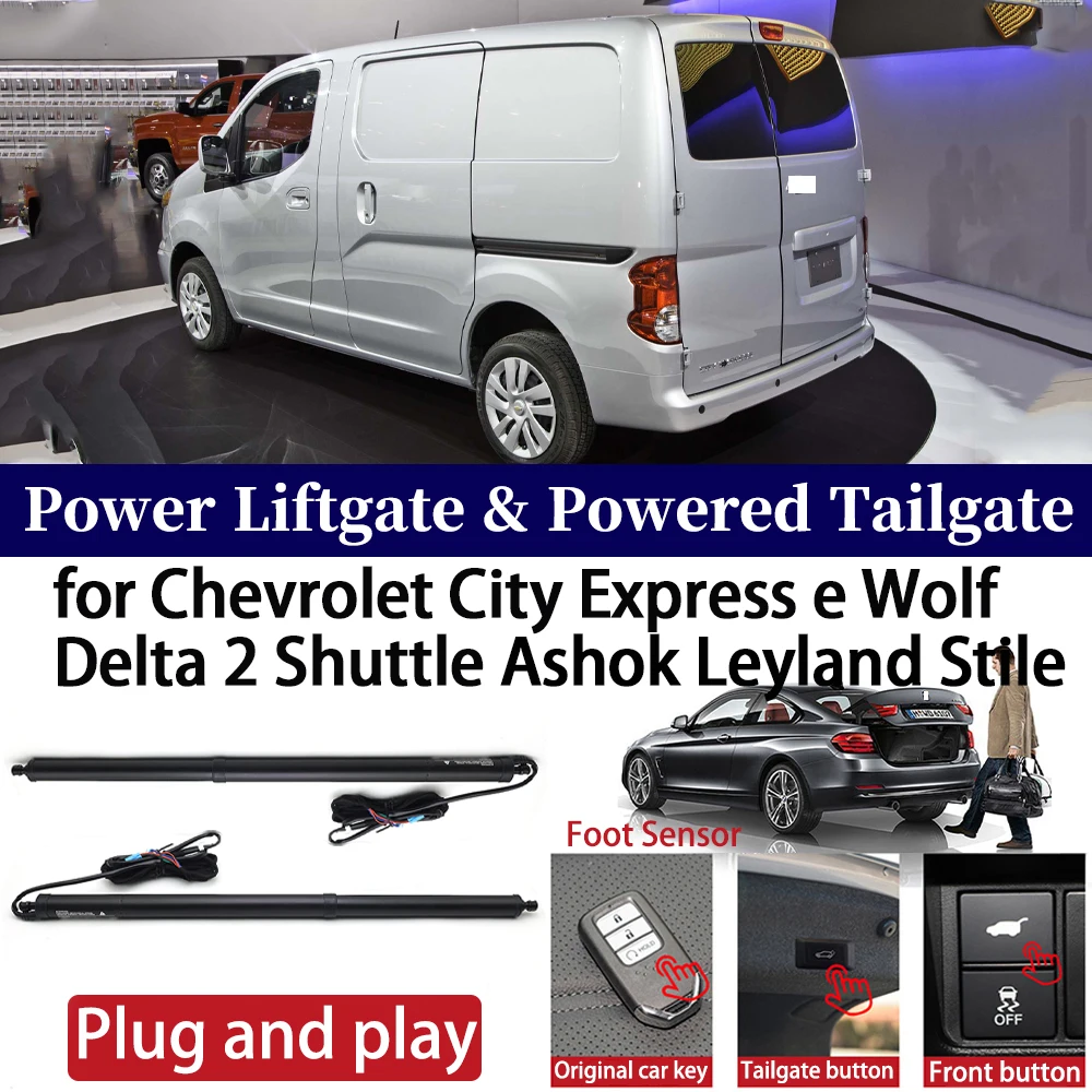 for Chevrolet City Express e Wolf Delta 2 Shuttle Ashok Leyland Stile Car Power Liftgate Automatic Powered Tailgate Strut