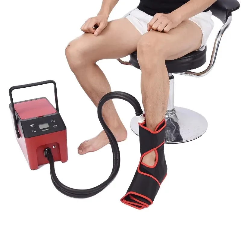 Cold Compression Pressure Therapy System Physical Recovery Machine for Knee Ankle Elbow Shoulder Joint Care