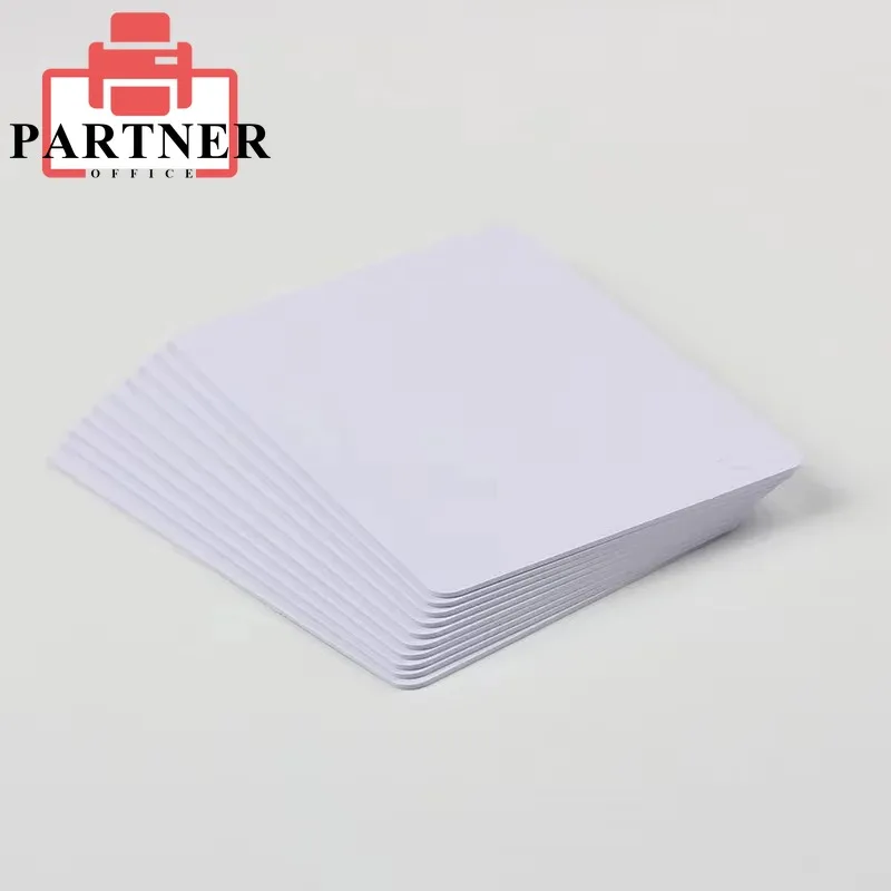 230PCS/Lot Glossy Inkjet Dual Sides Printable Blank PVC ID Card No Chip For Epson T50 P50 A50 T60 L800 TX720WD PX700W PX800FW