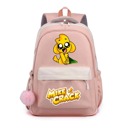 Imagen 2 del producto Mochilas de Anime Mikecrack para la escuela, niños y niñas, gran capacidad, moda para estudiantes, mochila Compadretes, mochila escolar de dibujos animados para niños