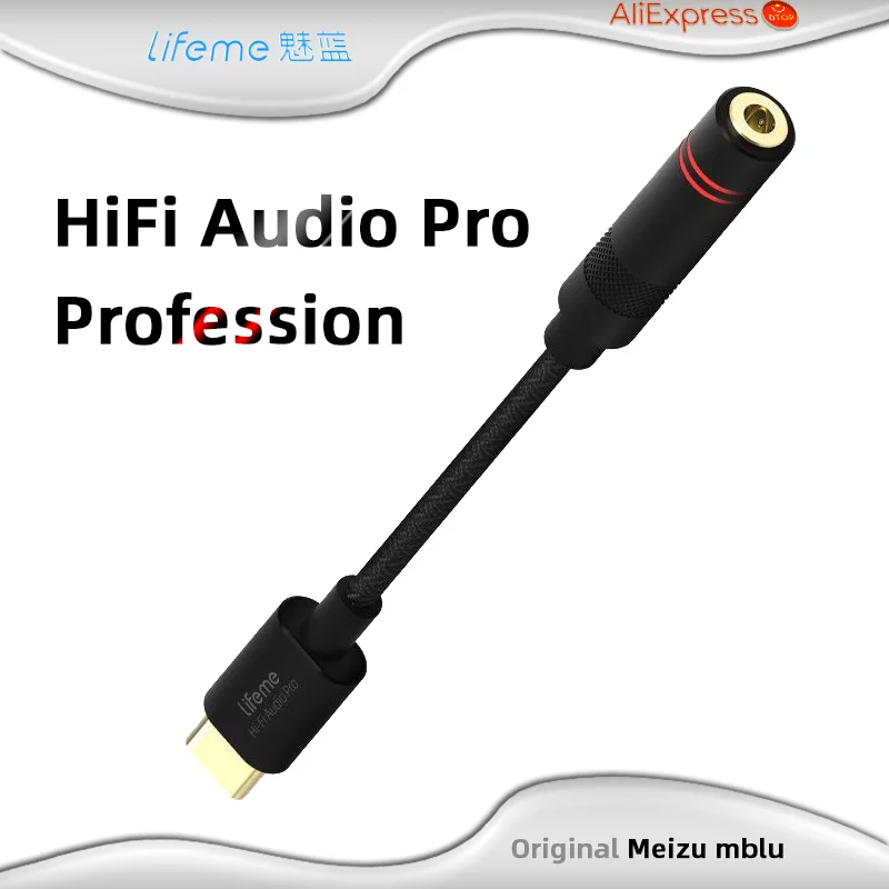 Original Meizu Mblu Lifeme HiFi Audio Pro Professional Earphone Adapter Amp Independent DAC Chip 60mW Max Thrust Cute Portable