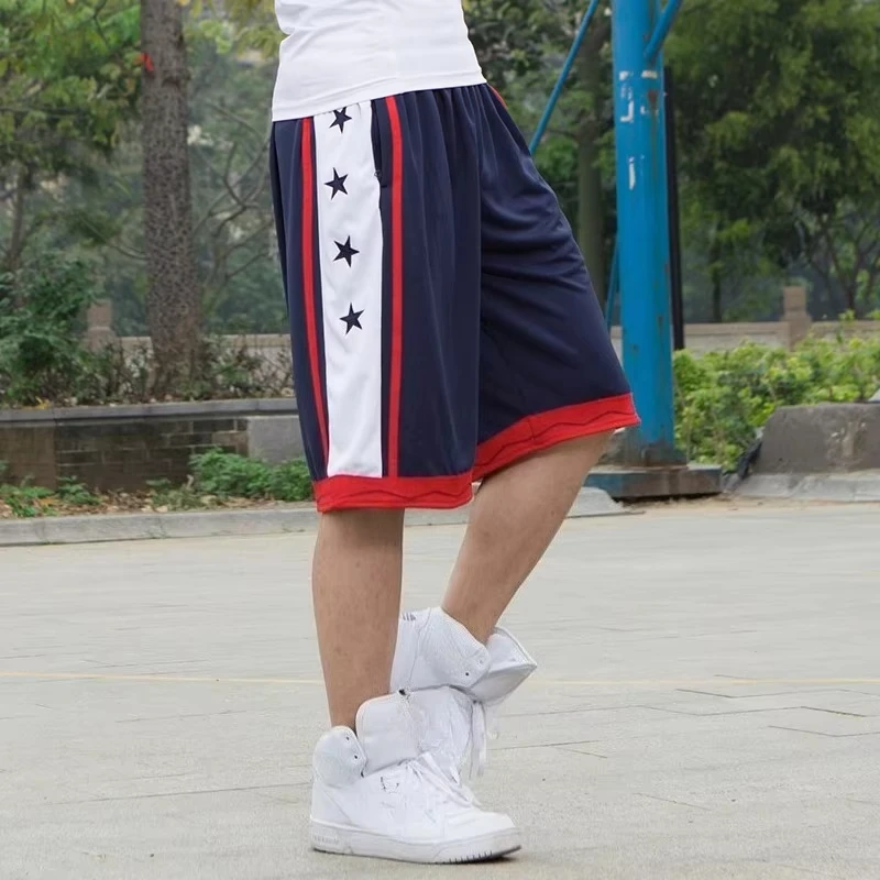 New Summer Fashion Loose Large Size Shorts 3D Printed Breathable Quick Dry Sports Shorts for Men's Training Gym Fitness Running
