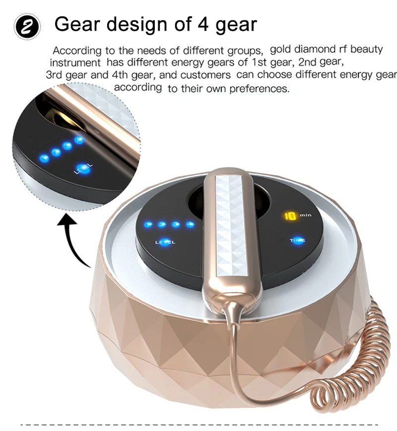 3 в 1, радиочастотный аппарат для лица и тела