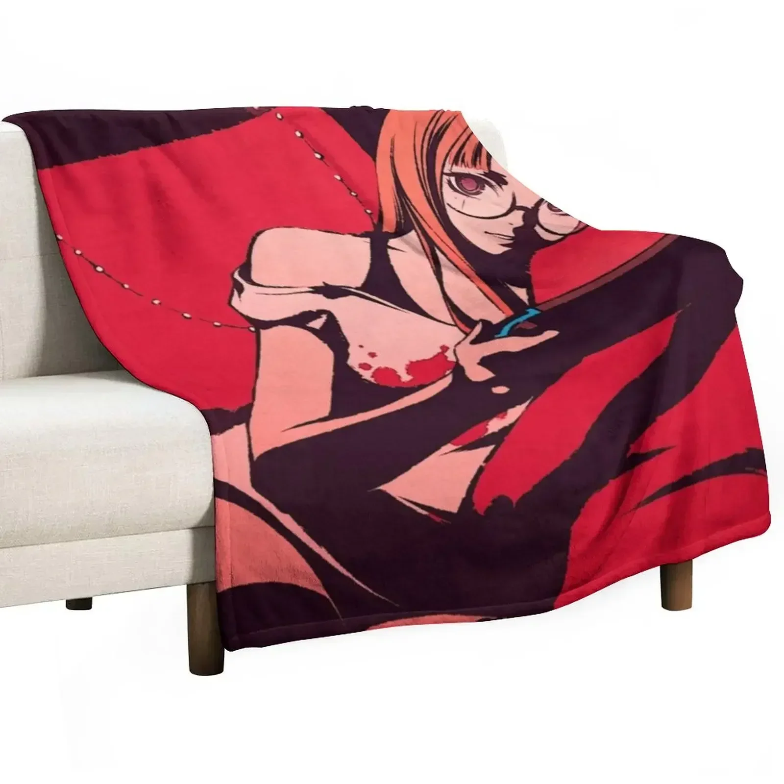 New Futaba Sakura | Playing Throw Blanket For Decorative Sofa Soft For Sofa Thin For Baby Blankets