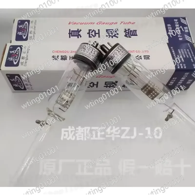 Vacuum gauge tube for ZJ-10B ZJ-27 ionization sensor with magnetic eight-pin wiring and collection line
