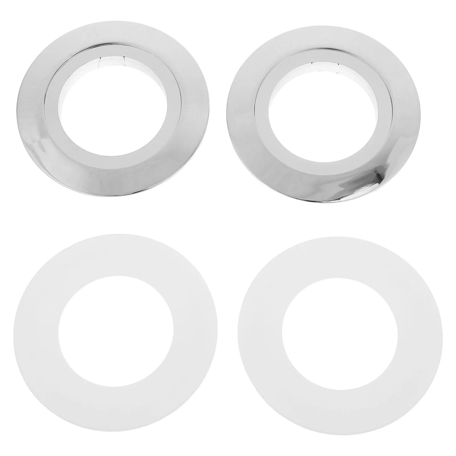 

2 set Toilet Button Converter Plate 38Mm To 48Mm 58Mm Dual Flush Repair Kit Easy Install For Toilet Tank Accessories