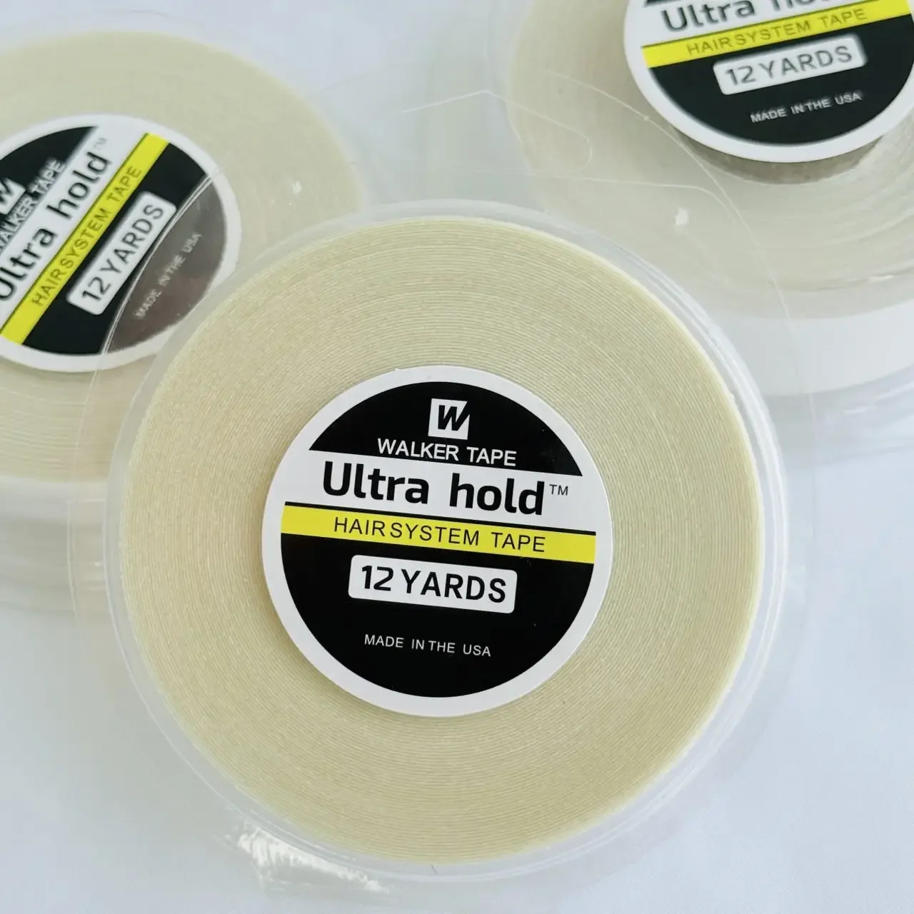 

Blue Double-Sided Wig Tape 3/12 Yards Hair Systems Adhesive Tape for Lace Front Hair Extensions Wig Styling Tools