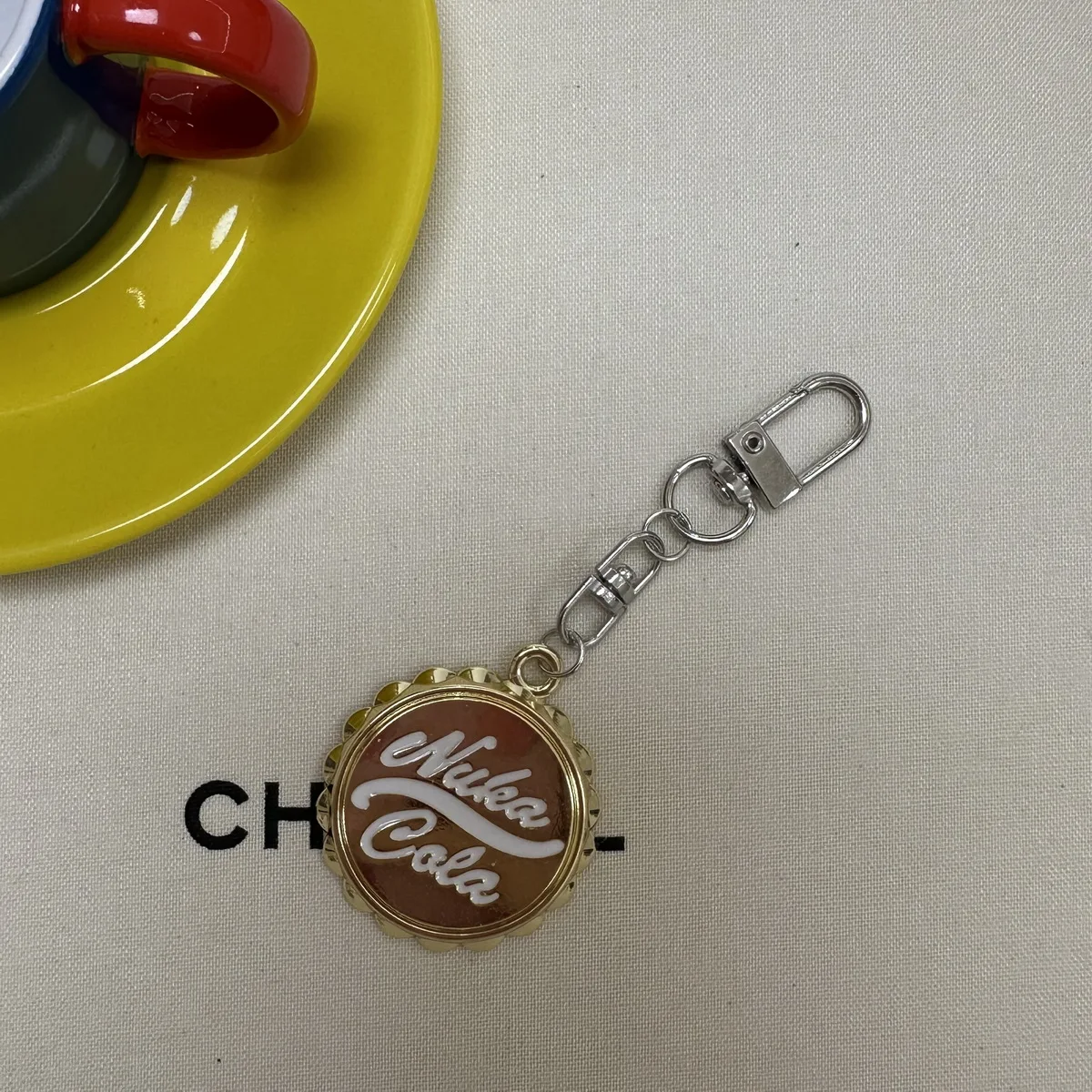 Creative Multi-Color Bottle Cap Bag Pendants, Mobile Phone Chains