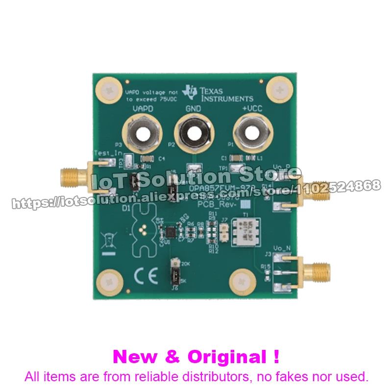 OPA857EVM-978 OPA857 Bandwidth Extension Evaluation Module