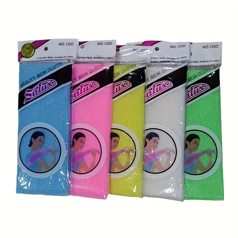 Beauty Skin Exfoliating Cloth Washcloth Japanese Body Wash Towel Nylon Bath Towel Skin Polishing Towel Body Back Scrubber Tool